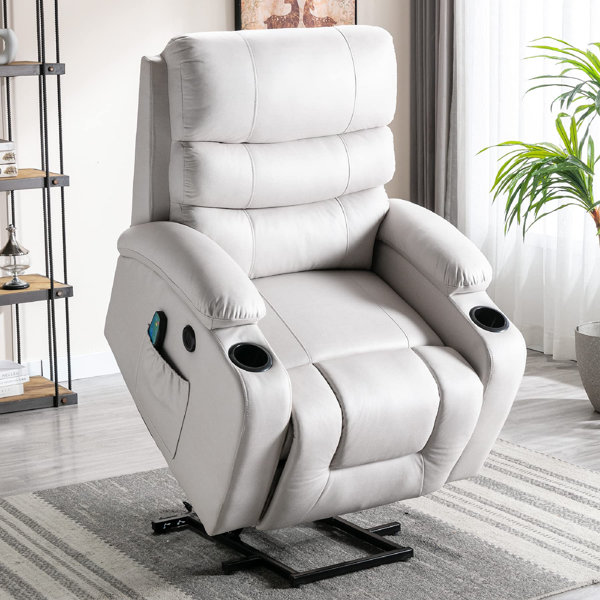 Ebern Designs Power Electric Recliner Lift Chair with Massage and Heat